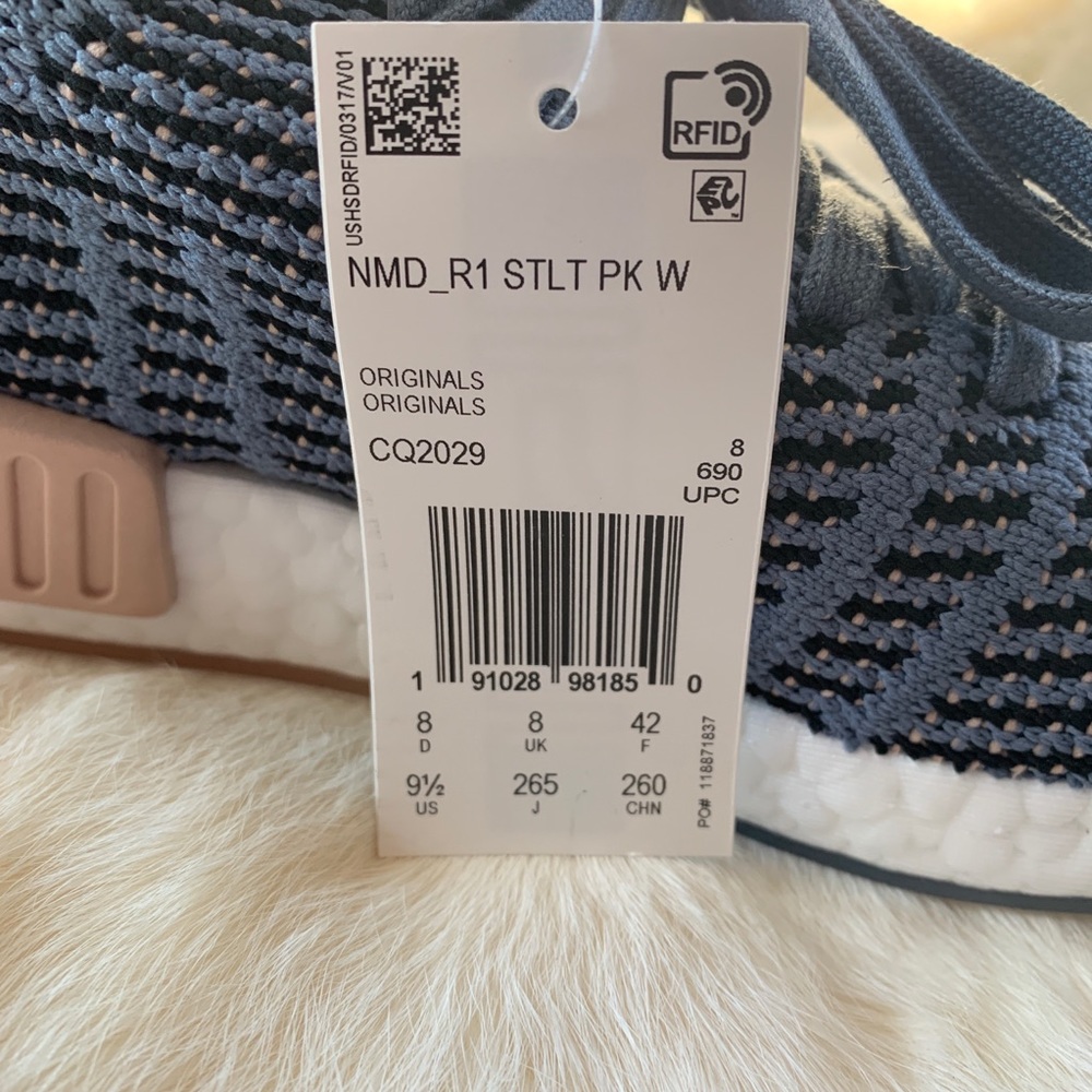 New Women’s NMD_R1 STLT PK W Blue & Pink - Picture 4 of 6
